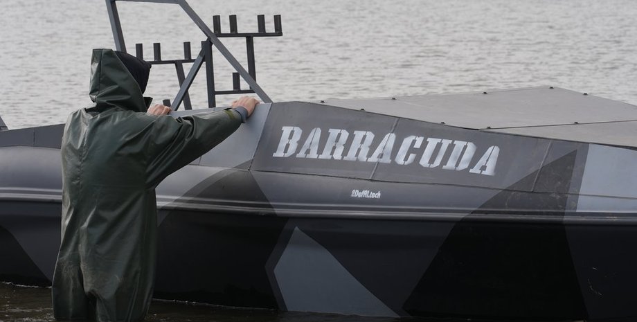 Безекіпажні катери "Баракуда" — морпіх розповів про унікальну зброю ЗСУ на Дніпрі Безекіпажні катери "Баракуда"