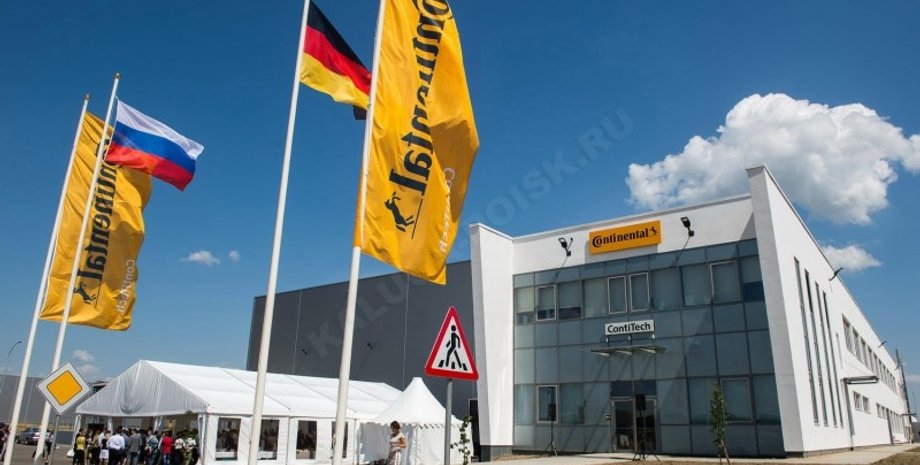 Continental, санкции против РФ, компании уходят из рынка РФ
