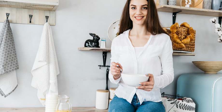 девушка, домохозяйка