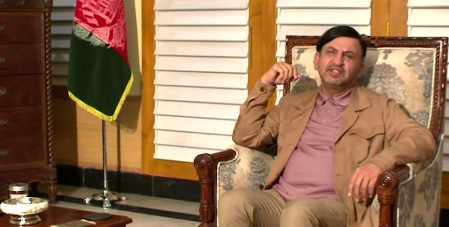 Хашмат Гани Ахмадзи, видеообращение, скриншот