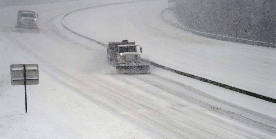 аномальная температура, низкая температура США, снегопад в США, метеорологи, экстремальный холод в США