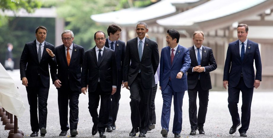 Лидеры стран Большой семерки / Фото: Reuters