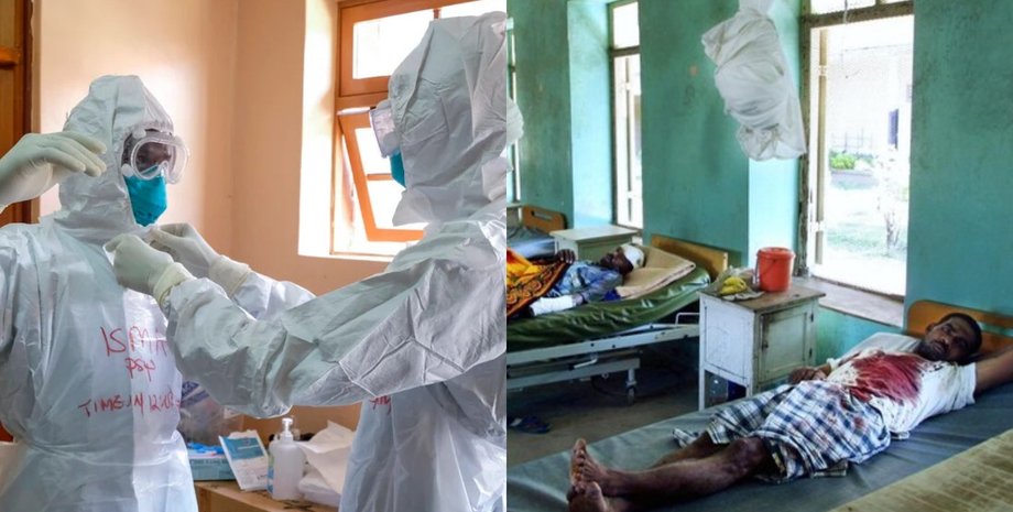 Врачи, болезнь, инфекция, недуг, больные, больница, вирус, лихорадка