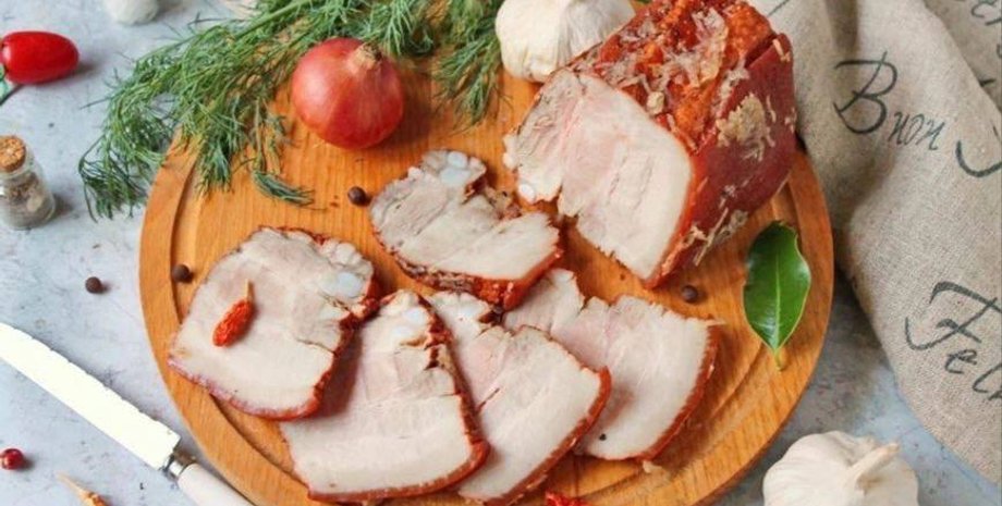 сало в маринаде, рецепт сала