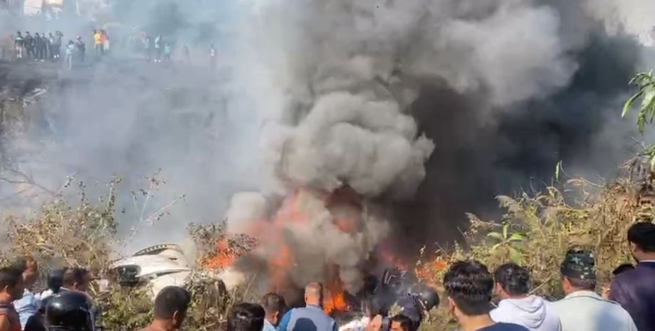 авиакатастрофа непал падение самолет yeti airlines трагедия
