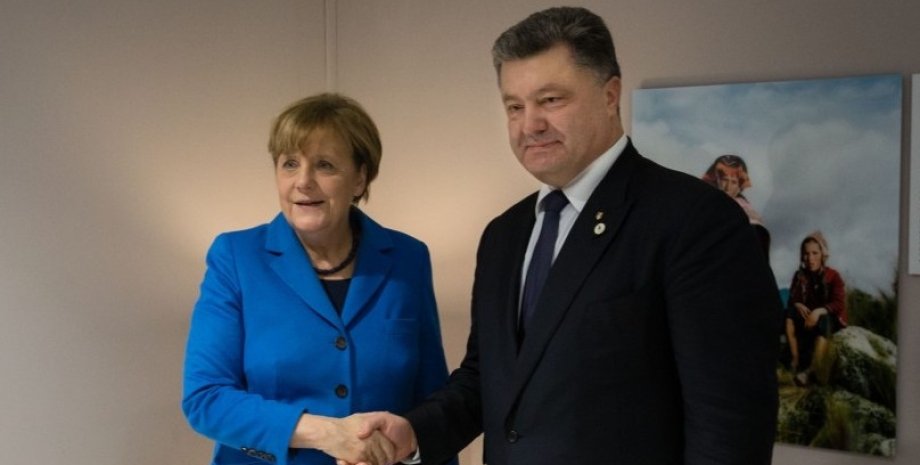Ангела Меркель и Петр Порошенко / Фото: Пресс-служба президента