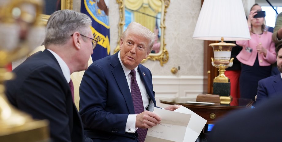 дональд трамп, король чарльз, Кір Стармер, лист від короля