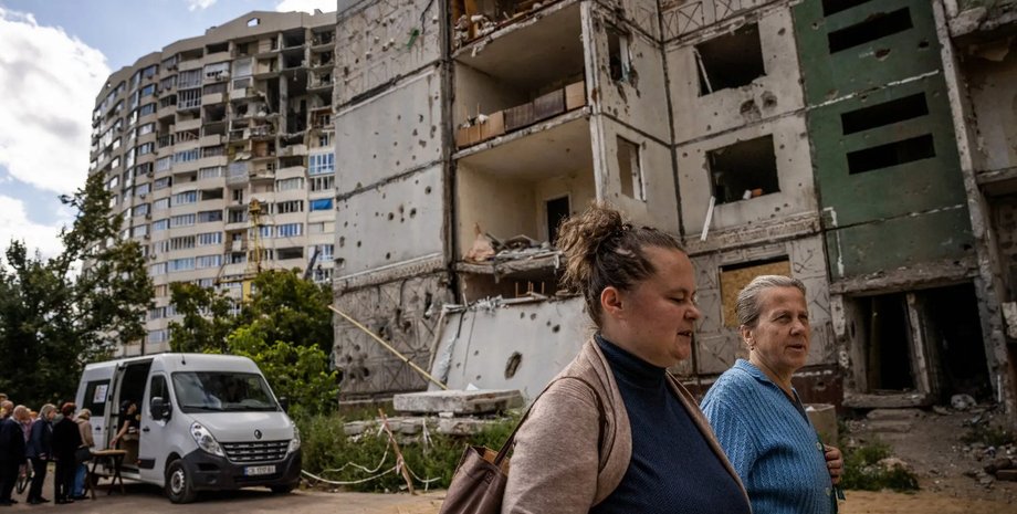 разрушения в чернигове