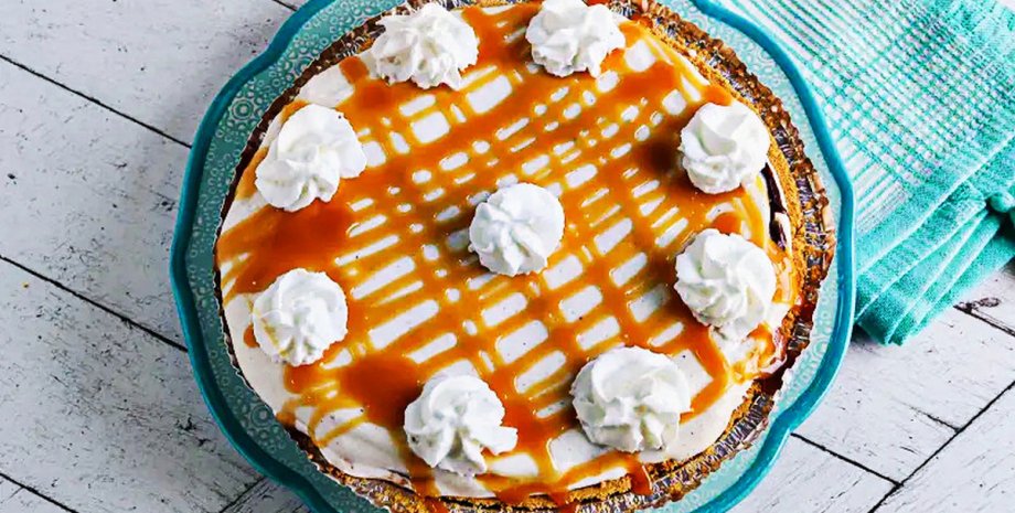 пирог из мороженого мороженое, пирог