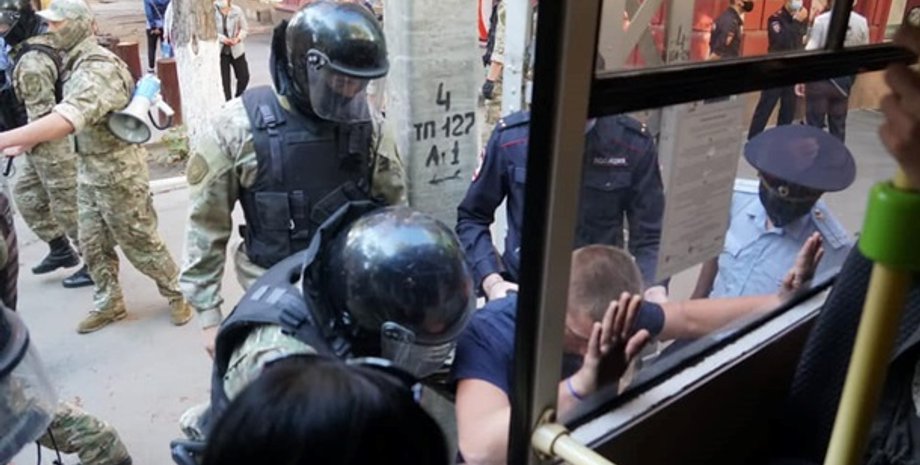 крым, татары, задержания