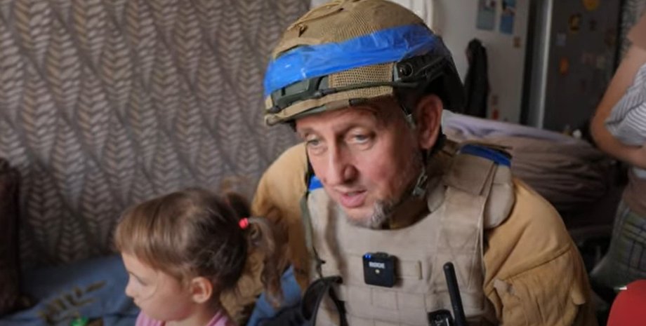 Олексій Дмитрашківський в Суджі, військові ЗСУ Курська область, цивільне населення Суджа, порятунок дівчинки Суджа