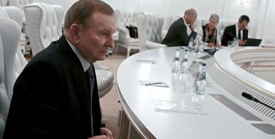 Кучма на переговорах в Минске / Фото: segodnya.ua