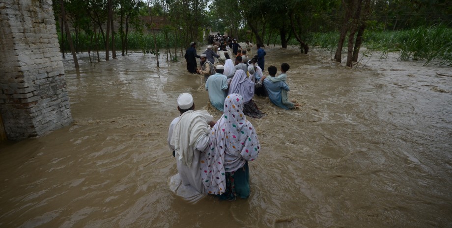 Пакистан, муссоны, наводнение