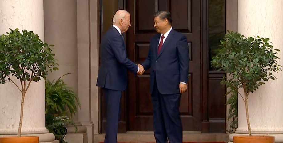 Джо Байден и Си Цзиньпин Джо Байден и Си Цзиньпин