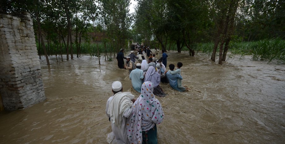 Пакистан, муссоны, наводнение