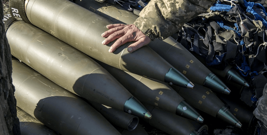 снаряды для всу, 155 мм калибр, артснаряды, боеприпасы 155 мм