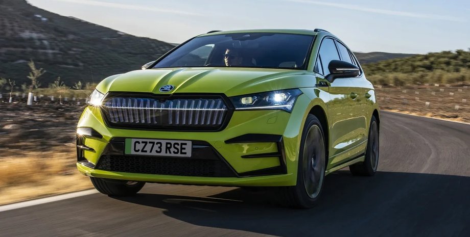 Skoda Enyaq iV vRS, Skoda Enyaq, Skoda Enyaq vRS, новый Skoda Enyaq, электромобиль Skoda, кроссовер Skoda