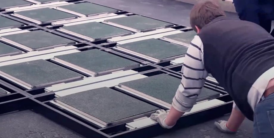 Панели Pavegen