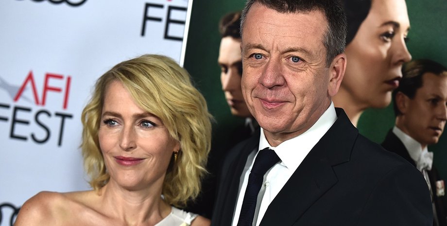 Джиллиан Андерсон и Питер Морган