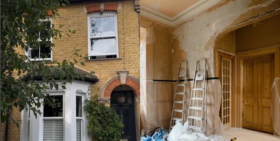 Мужчина из Великобритании переделал своими руками самый уродливый дом на улице