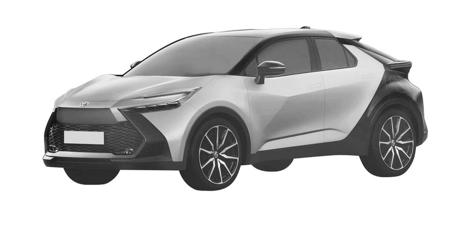 Кроссовер Тойота, новая Тойота, Toyota C-HR 2023, новая Toyota C-HR, кроссовер Toyota