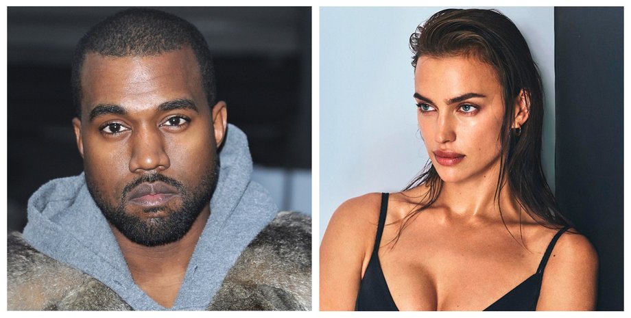 Канье Уэст, Ирина Шейк, отношения