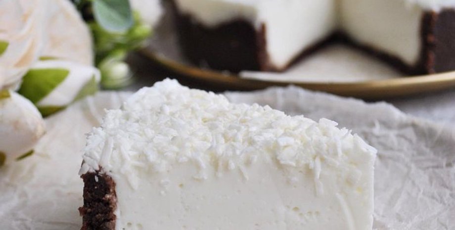 сирний торт без випічки, чизкейк, чизкейк із сиру, смачний торт