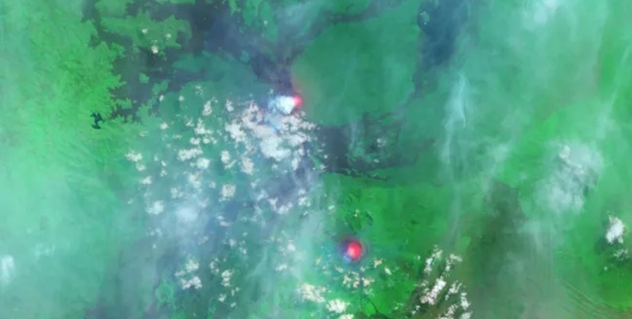 вулканы в африке