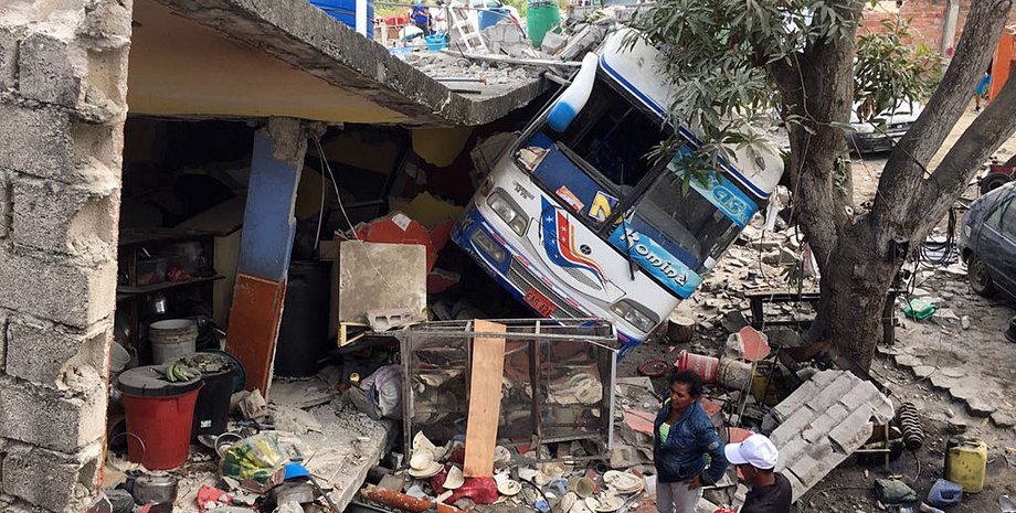 Эквадор, землетрясение, стихийное бедствие, эквадор, землетрясение, землетрясение в эквадоре