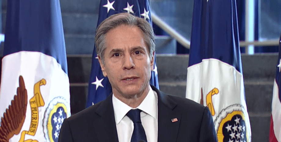 Глава Госдепартамента США Энтони Блинкен Глава Госдепартамента США, Энтони Блинкен, Израиль, ХАМАС, Палестина, сектор Газа, фото