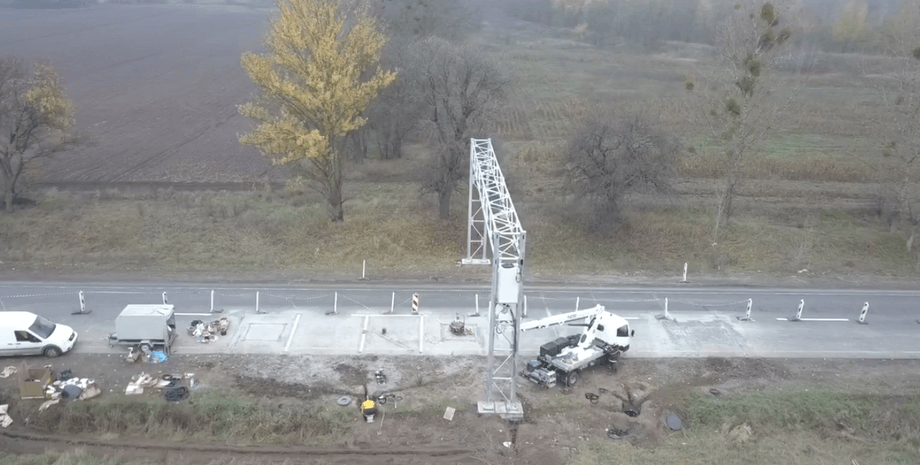 комплекс WiM стройка автодорога