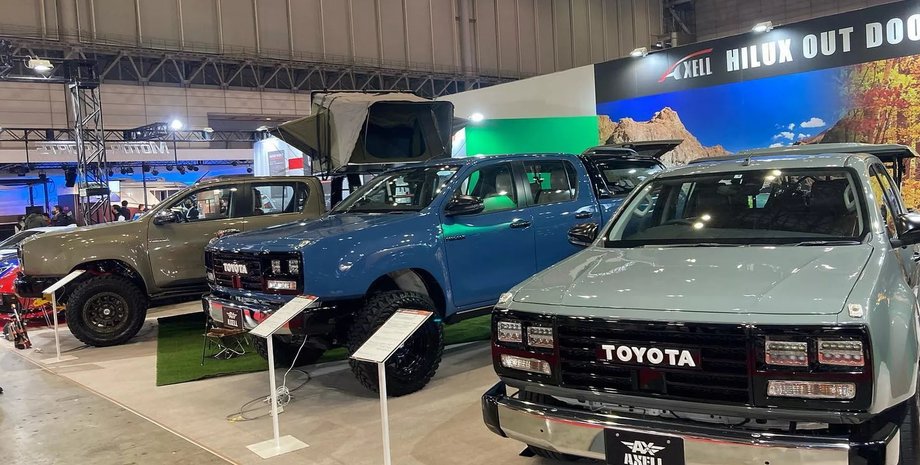 Toyota Hilux 2023, Toyota Hilux, пикап Toyota Hilux, тюнинг Toyota Hilux, новая Toyota Hilux