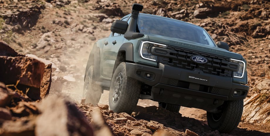 Ford Ranger Super Duty, Ford Ranger, новый Ford Ranger, пикап Ford Ranger, Ford Ranger 2025