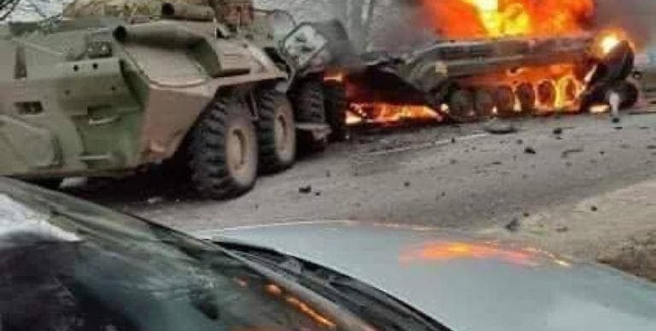 Танки, Россия, Сумская область, Javelin, уничтожение