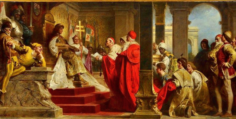 Матяш Корвін король Угорщина картина