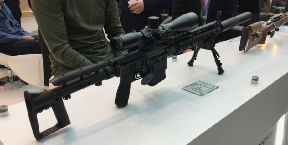The rifle is designed under the .308 Winchester Nabi and allows, according to th...