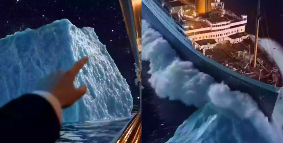 Симуляція затоплення Титаніка, подорож у часі, аварія Титаніка, ШІ, симуляція аварії, круїзний лайнер, музиканти на Титаніку