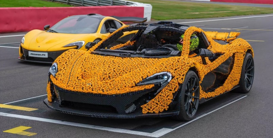 McLaren P1, суперкар McLaren, McLaren из Lego, конструктор Lego, авто из Lego