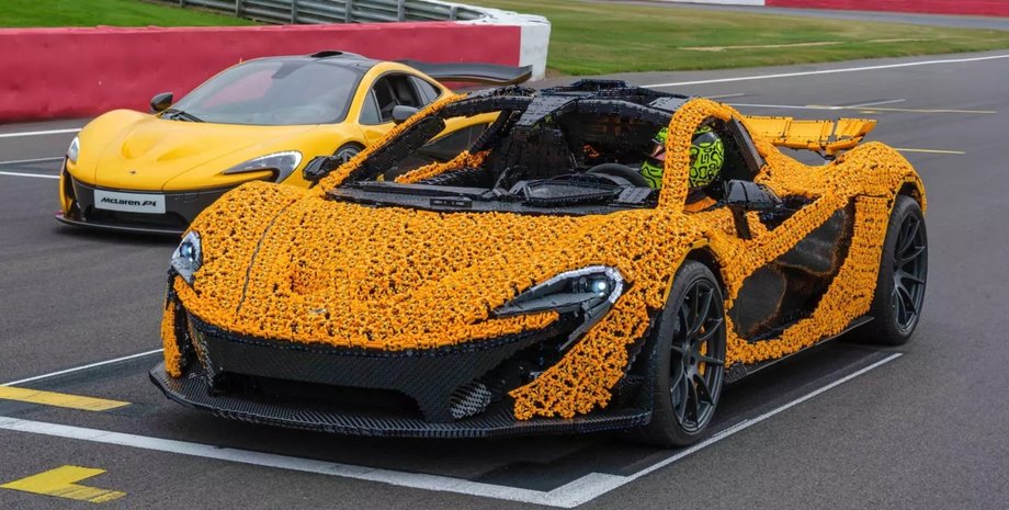 McLaren P1, суперкар McLaren, McLaren из Lego, конструктор Lego, авто из Lego