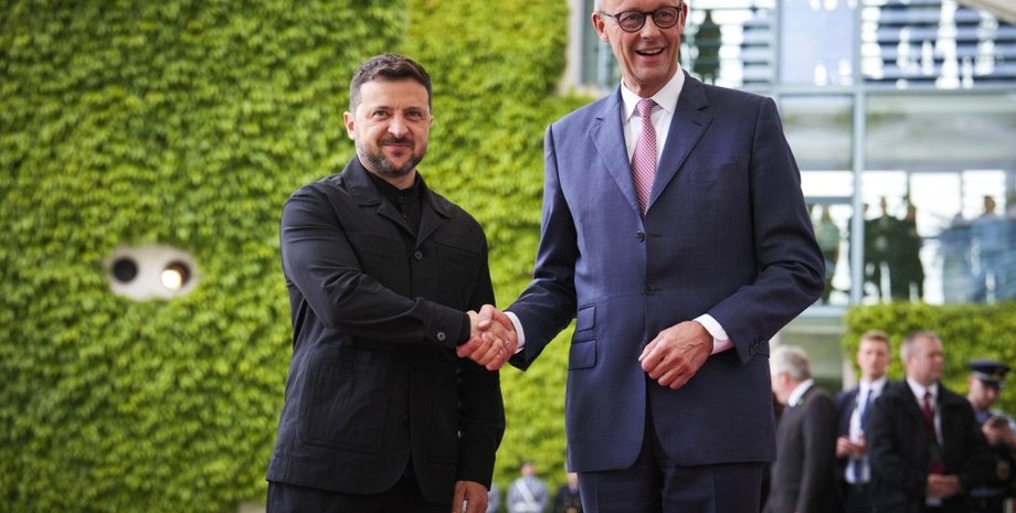 володимир зеленський, фрідріх мерц