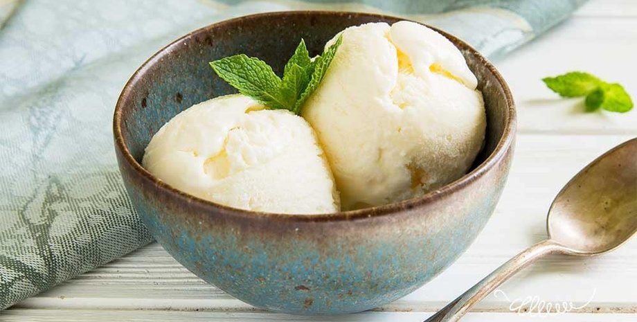 Сливочное мороженое