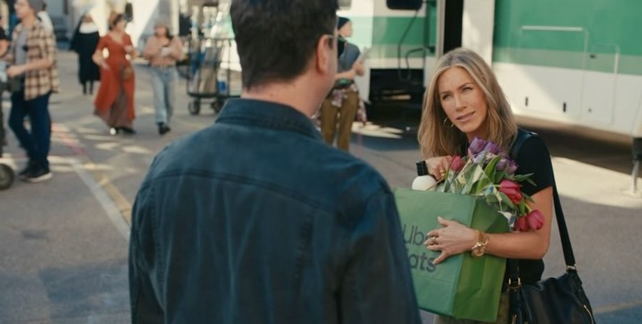 Дженніфер Еністон, зйомки