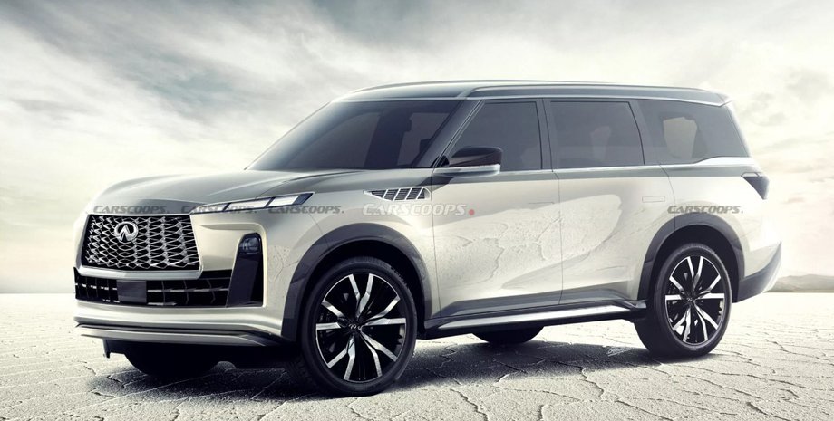 Infiniti QX80, новый Infiniti, кроссовер Infiniti, электромобиль Infiniti