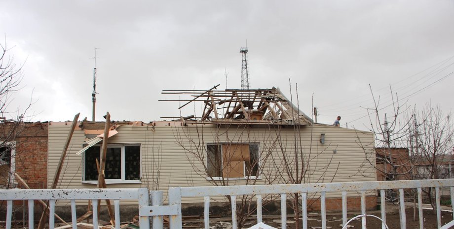 обстрелы Орехова, Орехов разрушен на 70%, российские обстрелы, ракетные обстрелы, обстрелы Запорожской области,