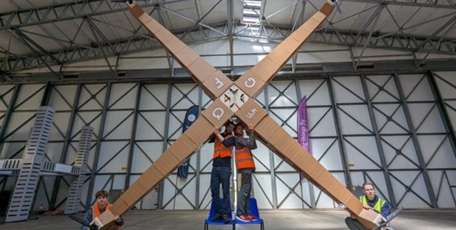 найбільший квадрокоптер, дрон, БПЛА