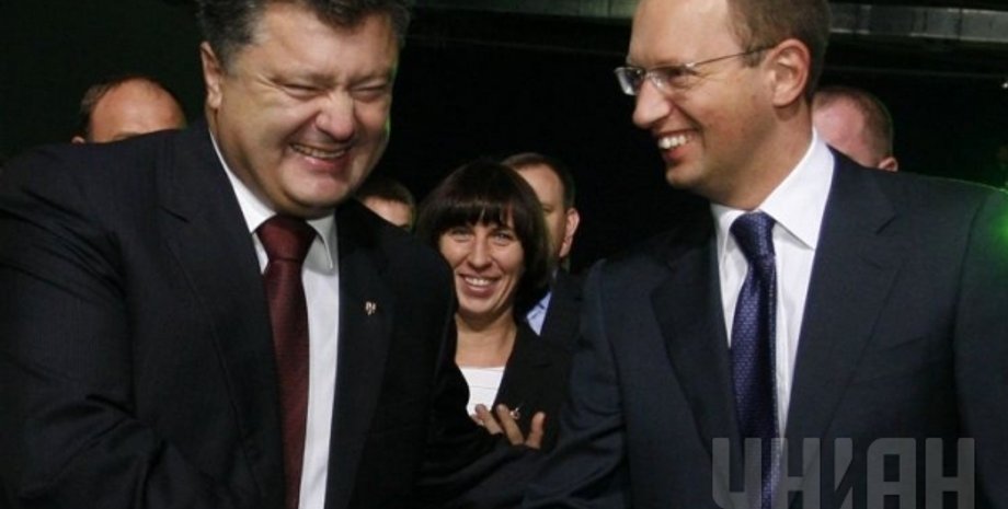 Петр Порошенко и Арсений Яценюк / УНИАН