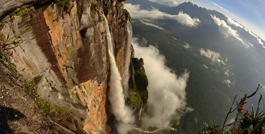водоспад, водоспад анхель, найвищий водоспад