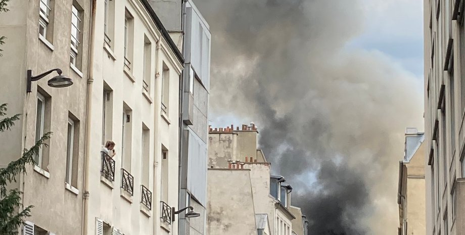 париж, вибух у парижі, вибух у центрі парижа 21 червня