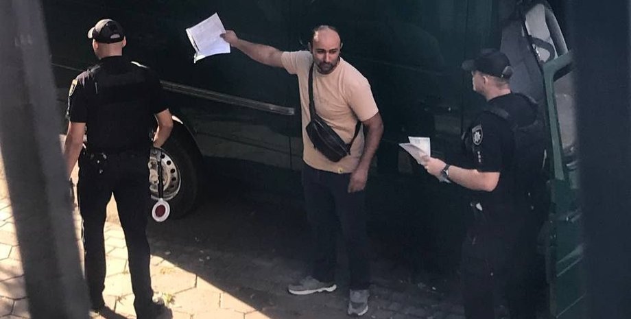 поліція, документи, автомобіль