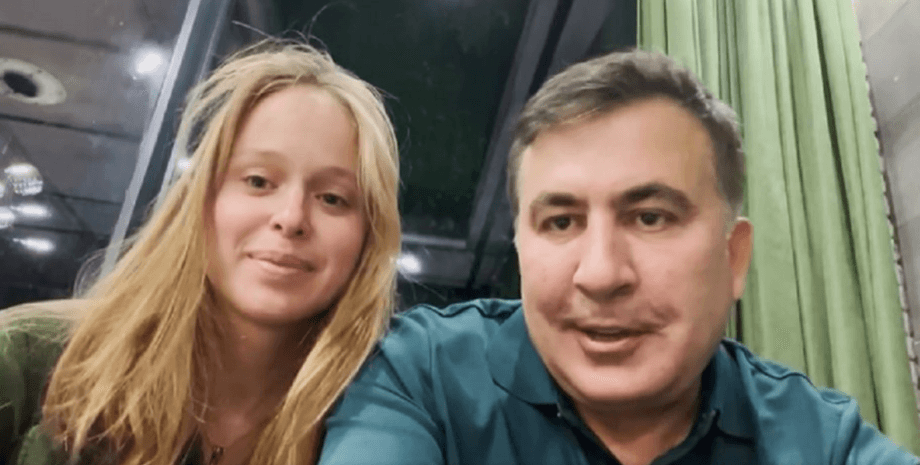 Елизавета Ясько и Михеил Саакашвили